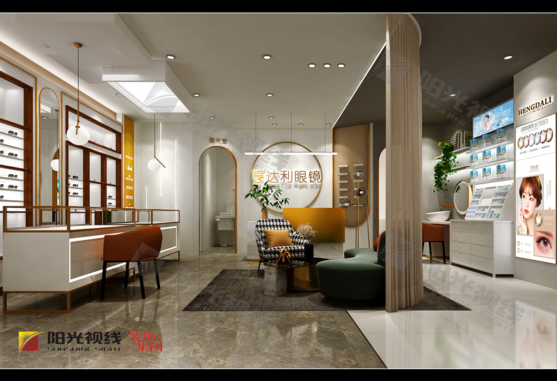 眼鏡店裝修后怎么布置眼鏡店柜臺(tái)