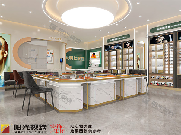 眼鏡店形象墻怎么設計制作才大氣、好看？
